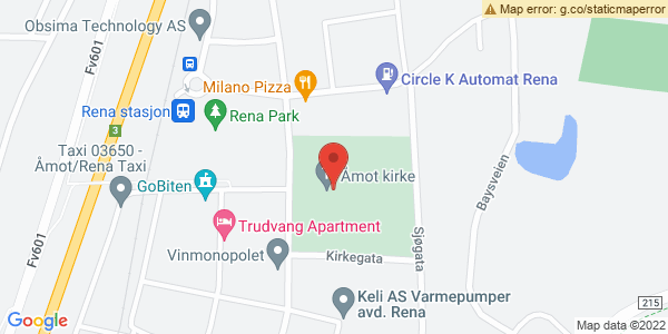 Map displaying event location
