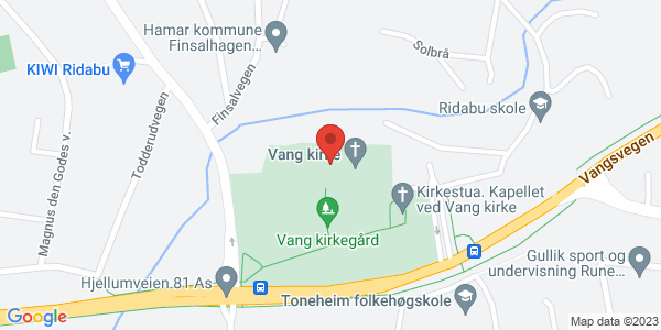 Map displaying event location