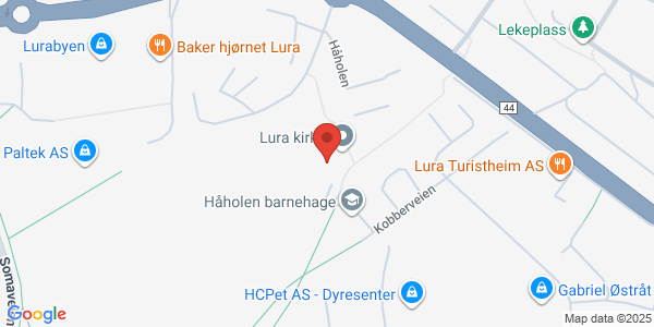 Map displaying event location