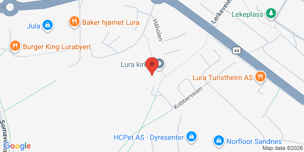 Map displaying event location