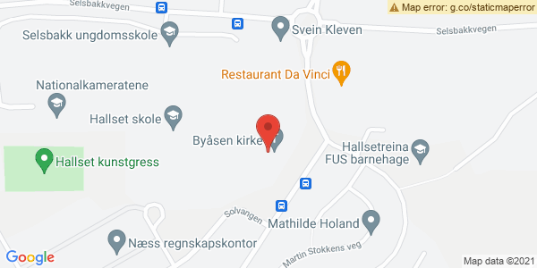 Map displaying event location
