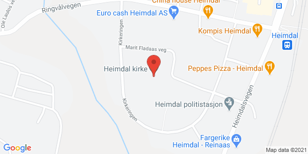 Kart som viser hvor arrangementet foregår