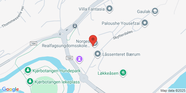Map displaying event location