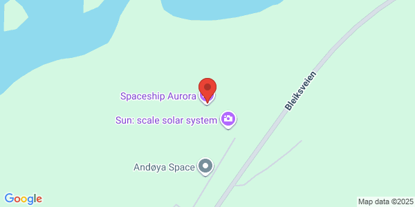 Map displaying event location