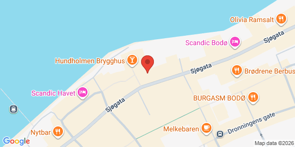 Map displaying event location