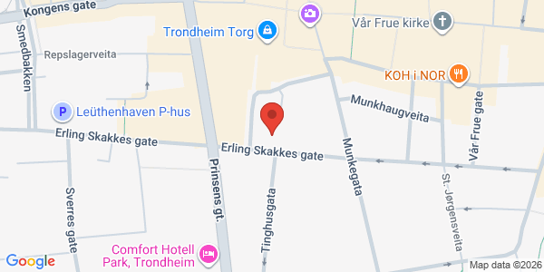 Map displaying event location