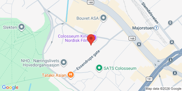 Map displaying event location