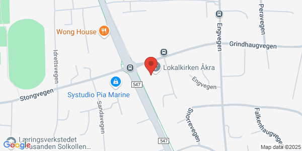 Map displaying event location