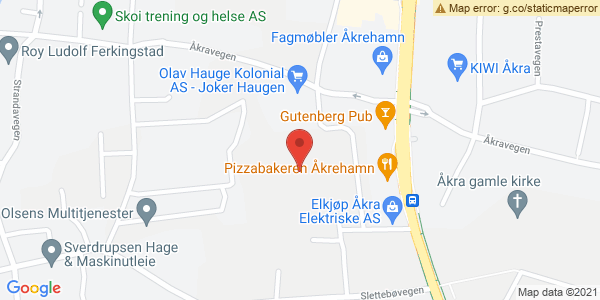 Map displaying event location