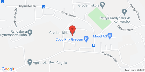 Map displaying event location