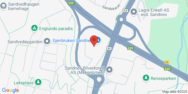 Map displaying event location