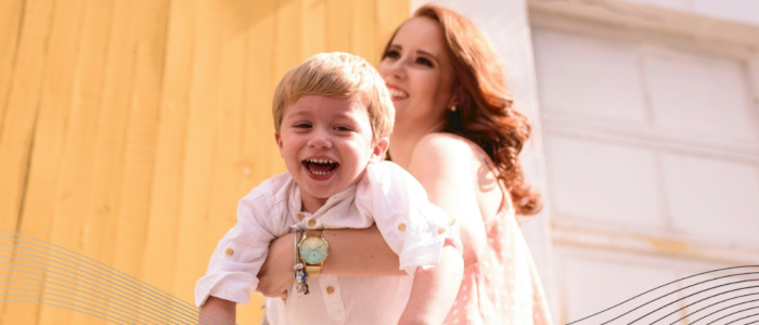 Med "mor" på leir, Holmavatn