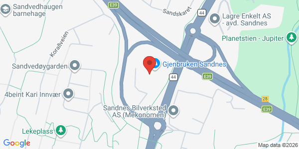 Map displaying event location