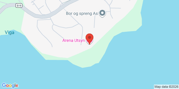 Kart som viser hvor arrangementet foregår