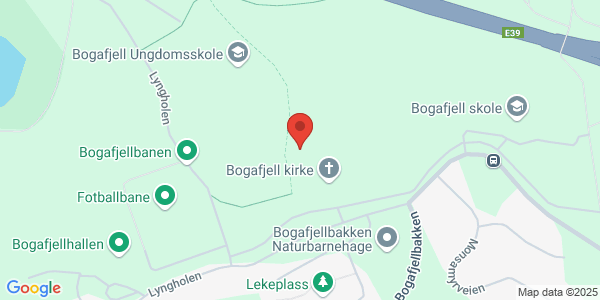 Map displaying event location