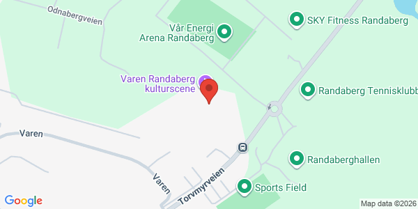 Map displaying event location