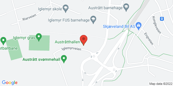 Map displaying event location