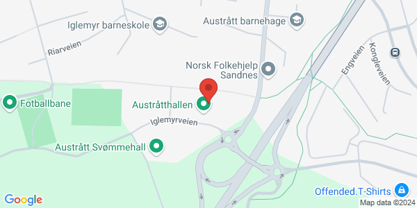 Map displaying event location