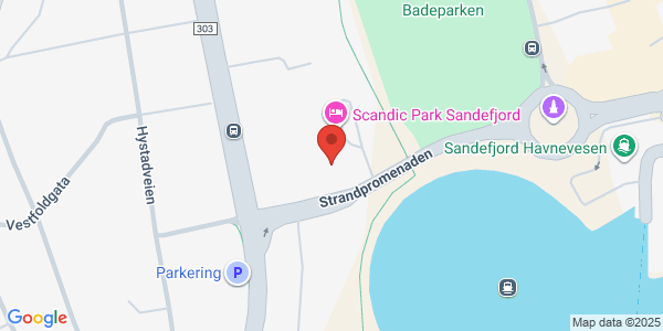 Map displaying event location