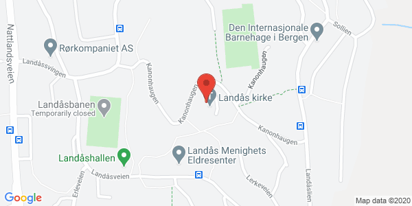 Kart som viser hvor arrangementet foregår