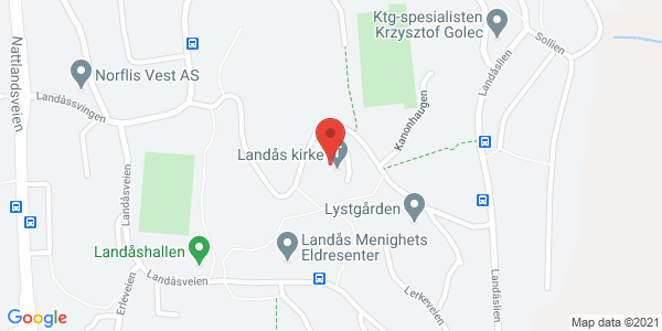 Kart som viser hvor arrangementet foregår
