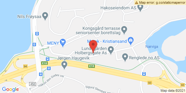 Map displaying event location