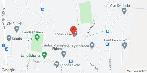 Map displaying event location