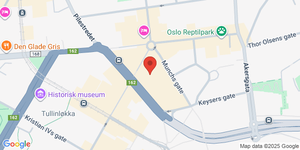 Map displaying event location