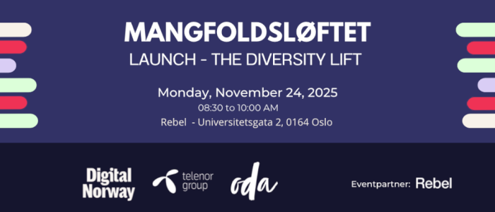 Lansering av Mangfoldsløftet