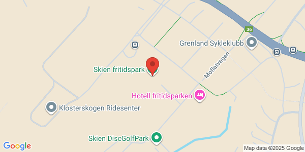 Map displaying event location