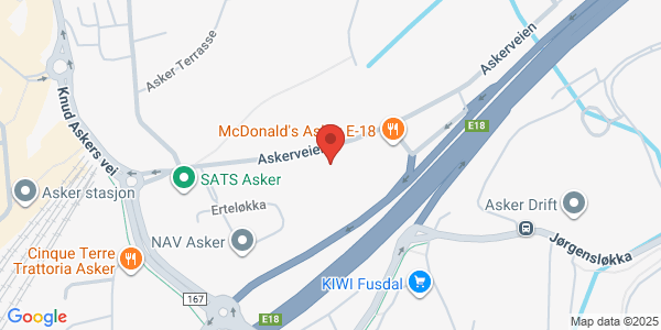 Map displaying event location