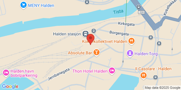 Map displaying event location