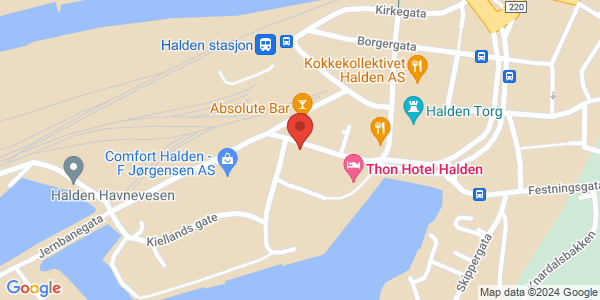 Map displaying event location