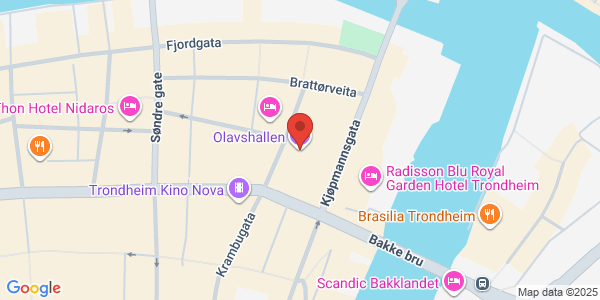 Map displaying event location