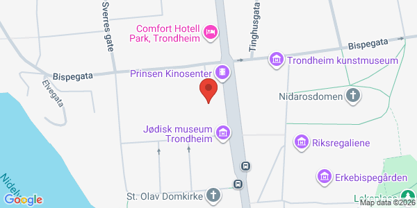 Map displaying event location