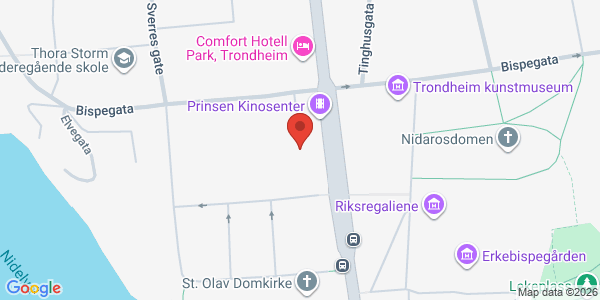 Map displaying event location