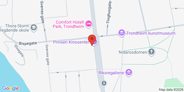 Map displaying event location