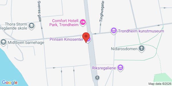 Map displaying event location