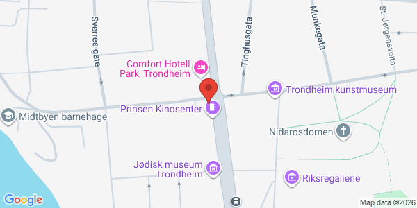 Map displaying event location