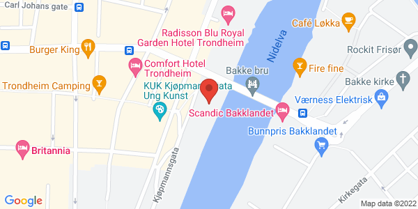 Map displaying event location