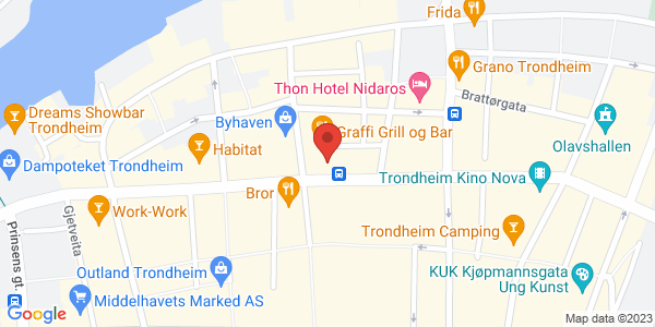 Map displaying event location