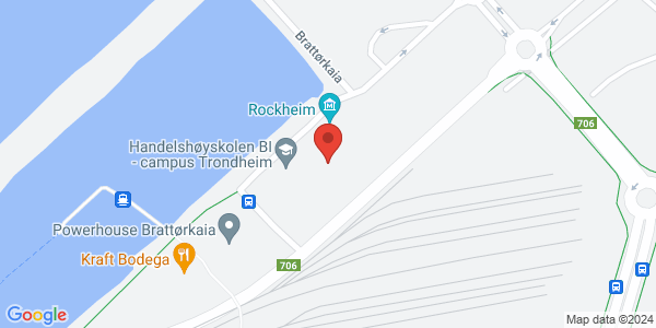 Map displaying event location