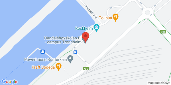 Map displaying event location