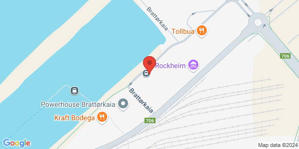 Map displaying event location
