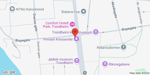 Map displaying event location