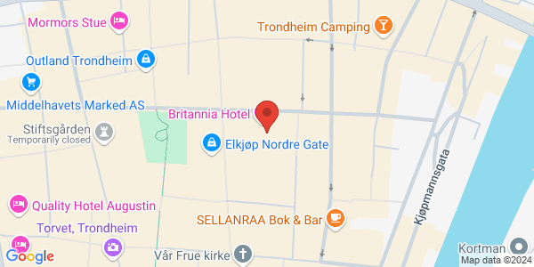 Map displaying event location