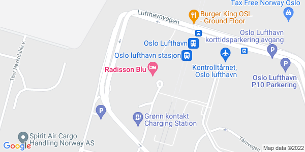 Map displaying event location