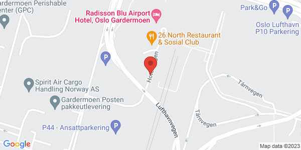 Map displaying event location