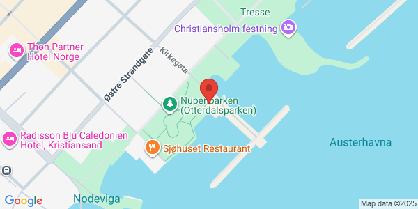 Map displaying event location