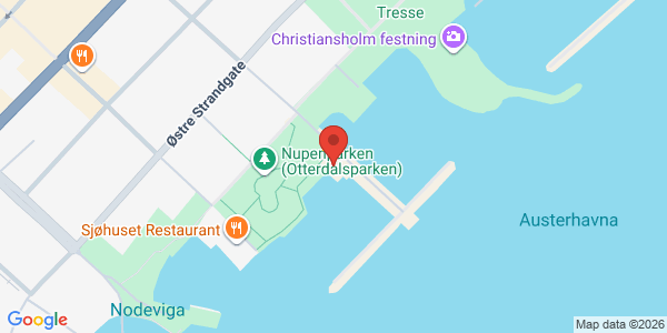 Map displaying event location